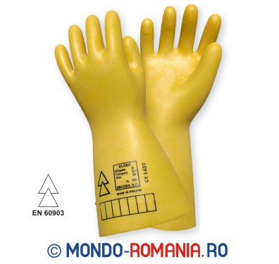 Manusi electroizolante de inalta tensiune 7500V 7500V - clasa 1: Echipament protectie la Mondo Romania