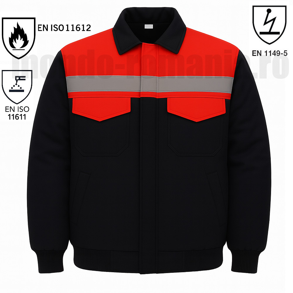 Haina vatuita ignifuga si antistatica