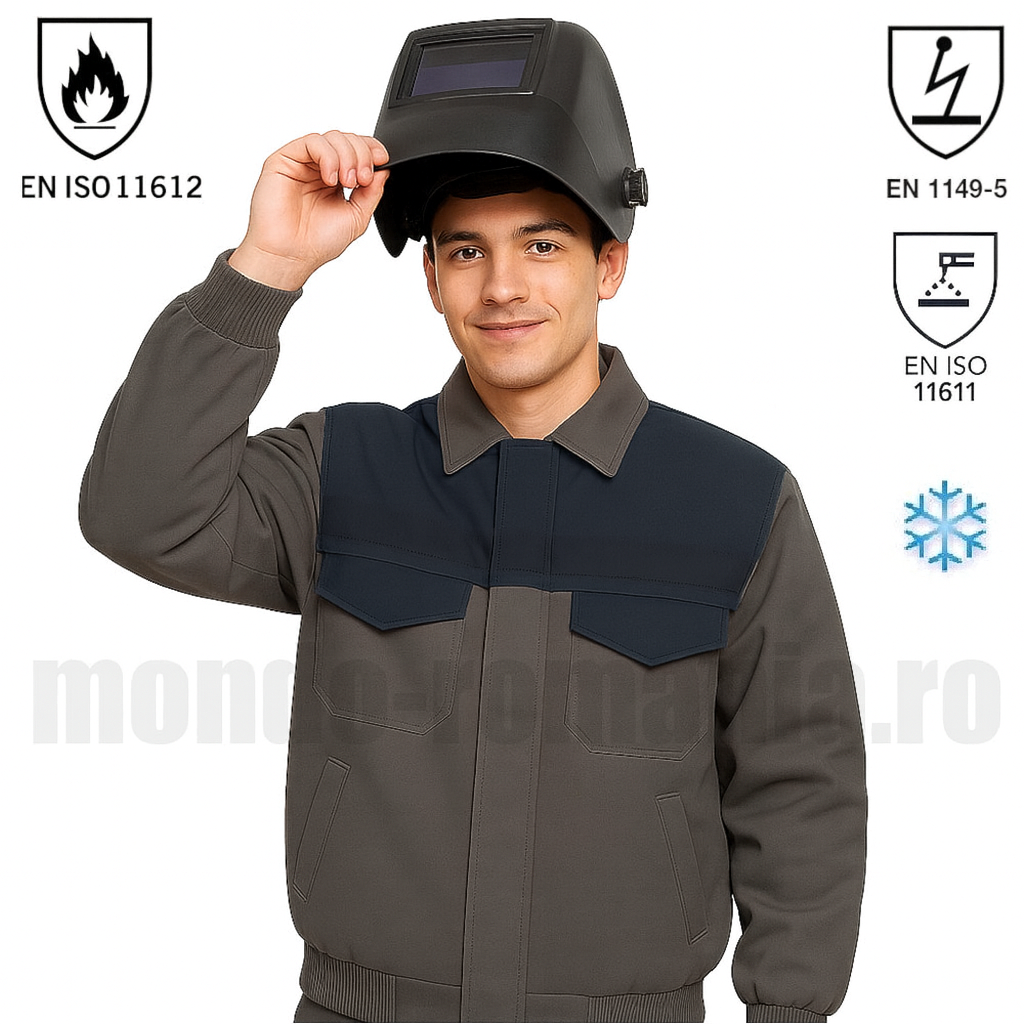 Haina vatuita ignifuga si antistatica