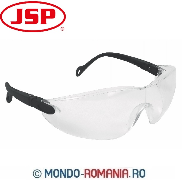 Ochelari de protectie incolori, cu rame reglabile orizontal - JSP ECLIPSE Clear