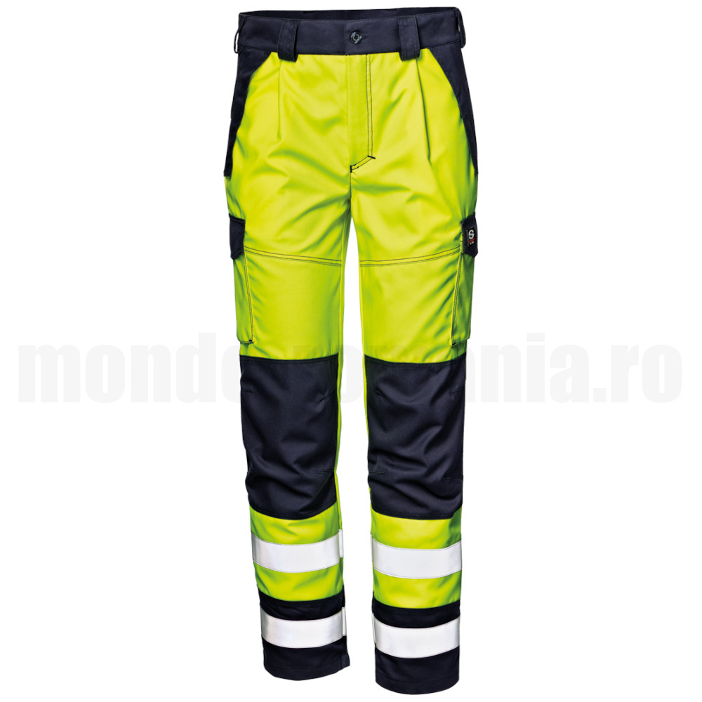 Pantaloni ignifugi, antistatici, arc electric, antichimici, reflectorizanti - POLYTECH PLUS Multi Protection HI-VIS