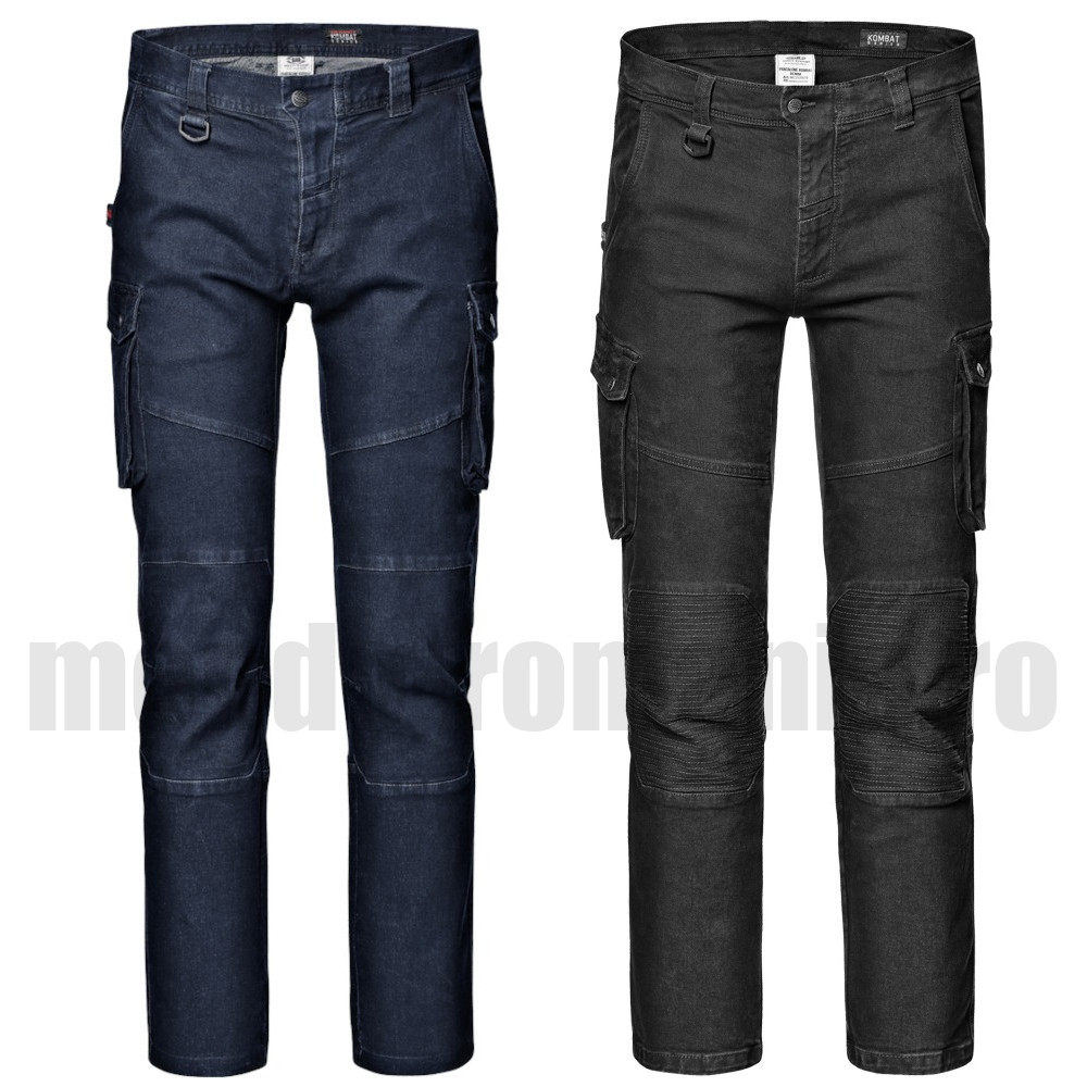 Pantaloni grosi de lucru, material Denim moale - KOMBAT DENIM