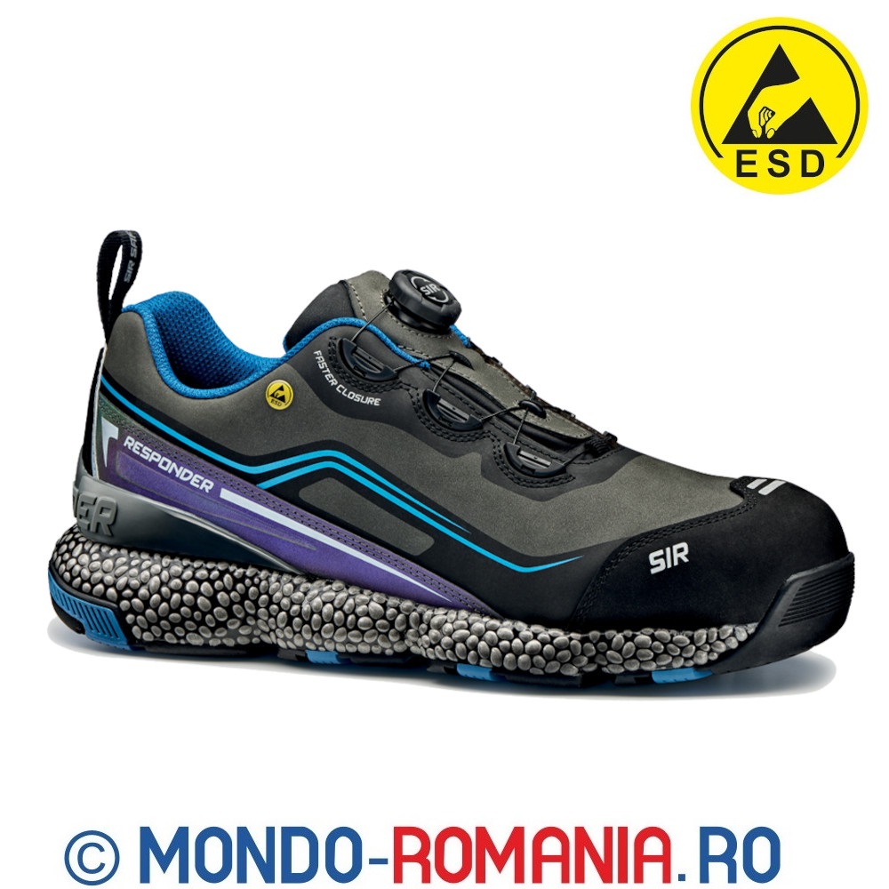 Pantofi protectie TONGA cu sistem de inchidere FASTER