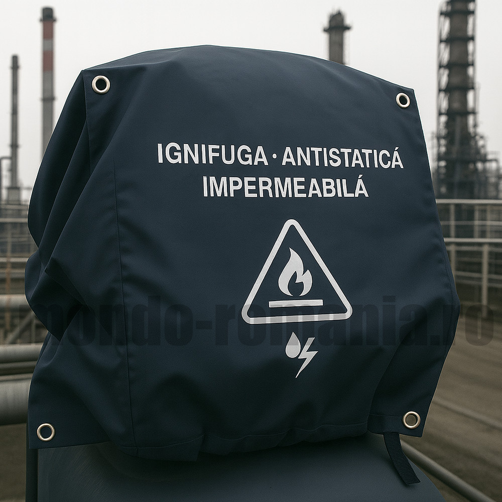 Prelata impermeabila pentru utilaje, paleti marfa