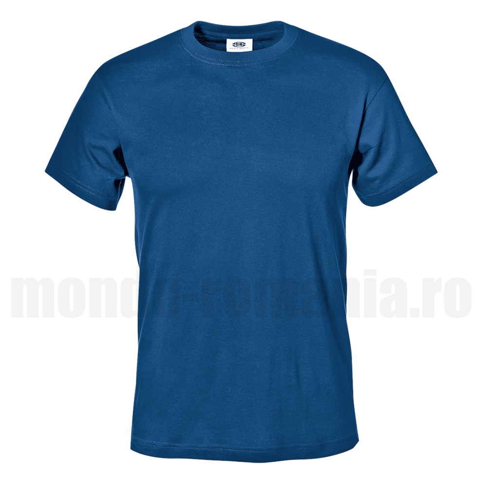 Tricou din bumbac SIRFLEX - Tricou bumbac albastru royal