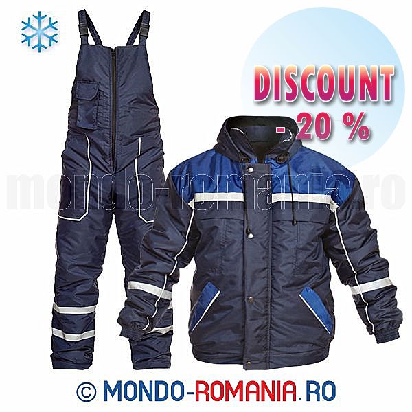 Applicant Many Mince Set echipament de iarna Costum vatuit de iarna GAMMA Blue - STOC LIMITAT:  Echipament protectie la Mondo Romania