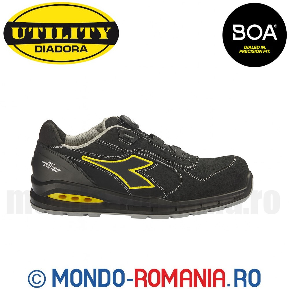 Pantofi de protectie cu bombeu RUN NET AIRBOX BOA S3 SRC